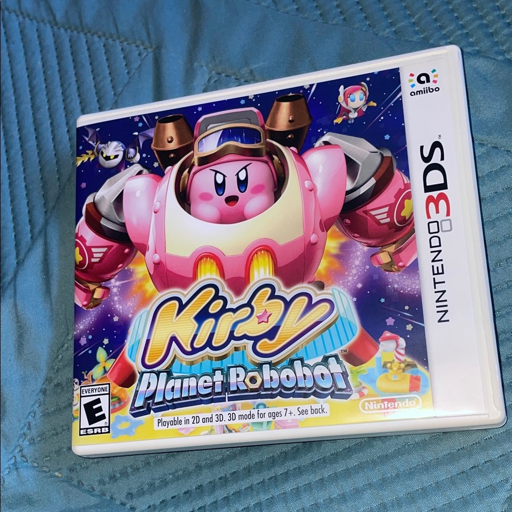 Nintendo 3DS Kirby Planet Robobot Game Complete